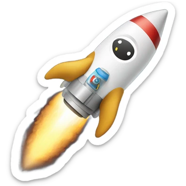 Gopher riding on a rocket with text inside “TechChase” sticker