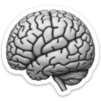 Brain sticker