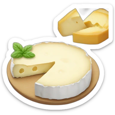 Camembert de chèvre sticker