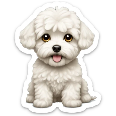 maltipoo sticker