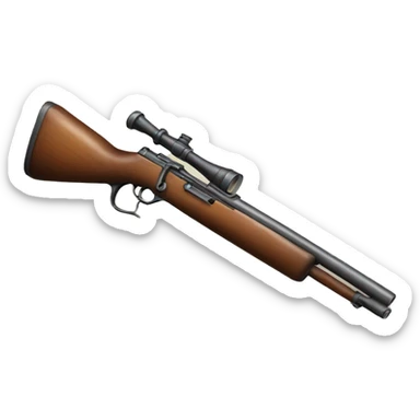 Old rifle  sticker