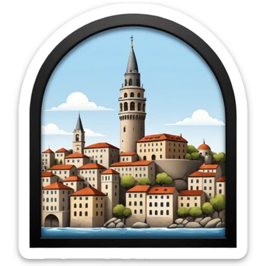 Galata Tower sticker