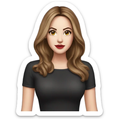 Elizabeth gillies sticker