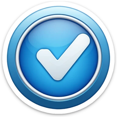 Instagram blue tick verified badge emoji sticker