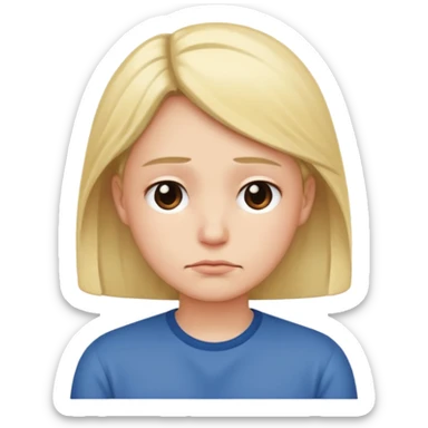 😬, half frown with a side eye and hands clasped together sticker