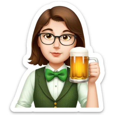 Tipsy Leprechaun sticker