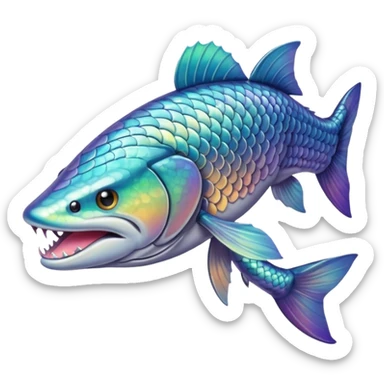 muskie fish emoji sticker