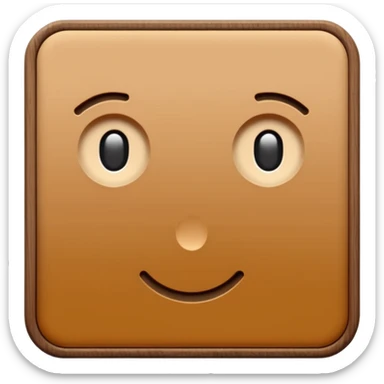 ikea wood piece sticker