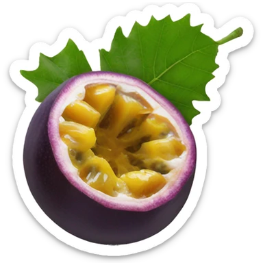 Passion fruit maracuya sticker
