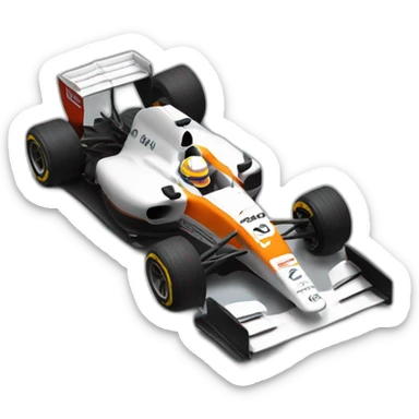 Formula 1 Mclaren’s car sticker
