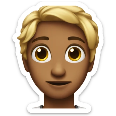 Sassy side eye  sticker