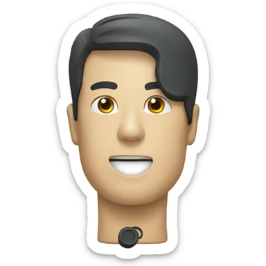 sport whistle sticker