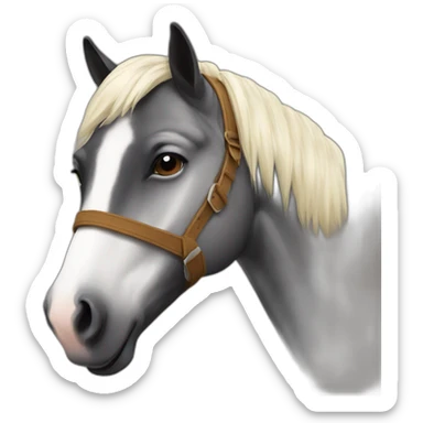chevaux sticker