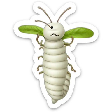 silkworm sticker