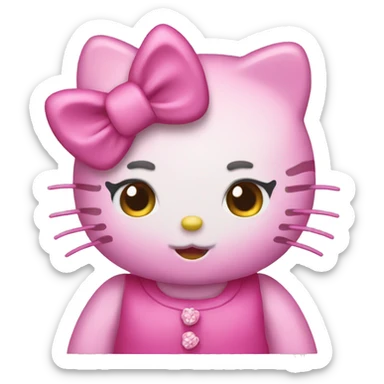 Hello Kitty Emoji’s  sticker