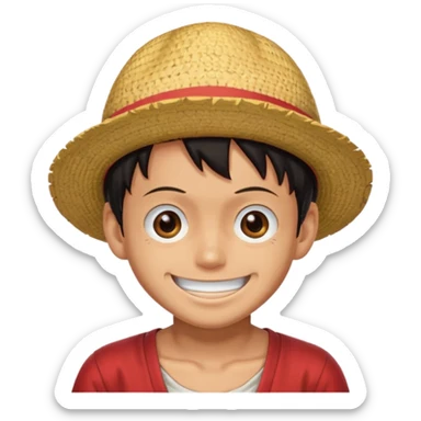Luffy sticker
