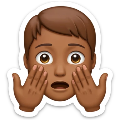 i want an emoji like this one 🫂 to be crying sticker