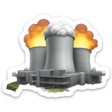 nuclear reactor sticker