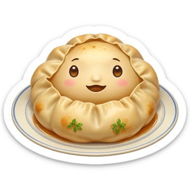 Ukrainian dumpling sticker