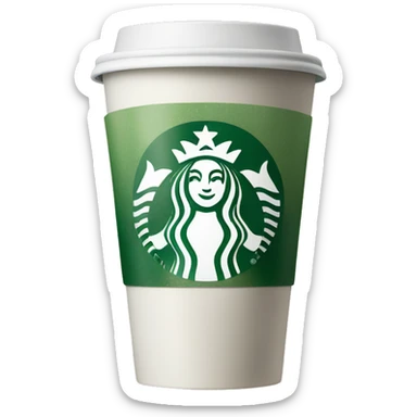 Starbucks sticker