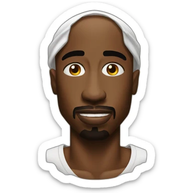 2pac sticker