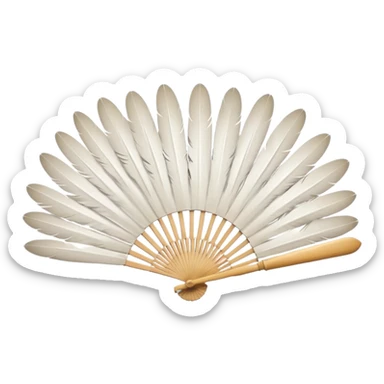 emojis.com a-dovetail-consisting-of-white-feathers-that-spread-out-in-a-fan-shape.-without-the-dove..png sticker