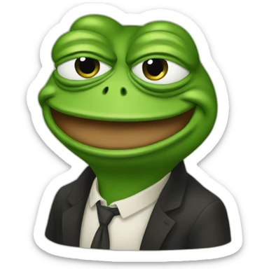 pepe the frog sticker