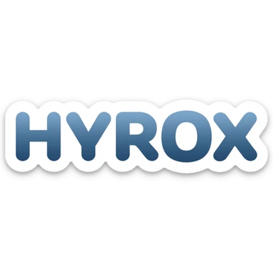 HYROX sticker