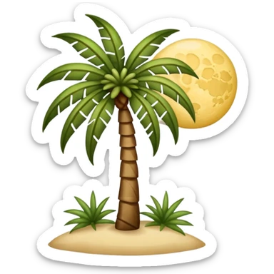 Palmetto Moon sticker