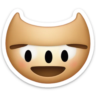 60% emoji that matches the same outline as the 💯 sticker