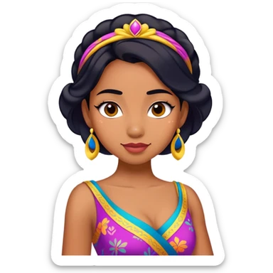 Disney asha from wish sticker