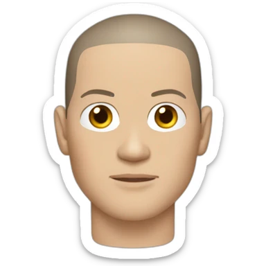 micheal scofield sticker