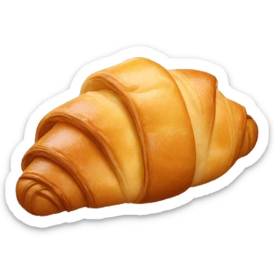 Croissant sticker