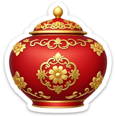 Chinese theme emoji items sticker