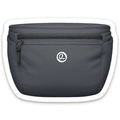 A Lululemon belt bag  sticker