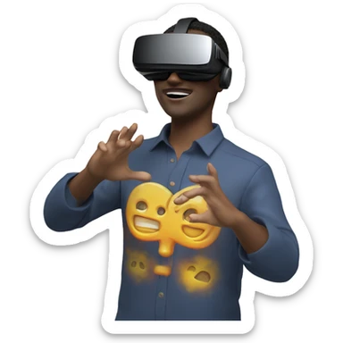 virtual reality haptic sticker