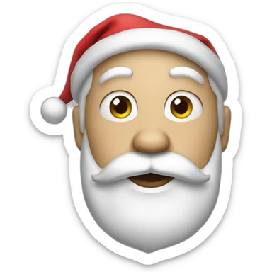 santa sticker