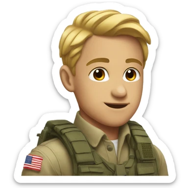 I want emoji the soldier boy from  the boys  sticker