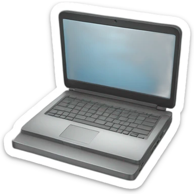 Laptop gravity sticker