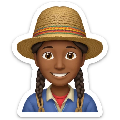 Ladrón  - Boliviano Campesino sticker