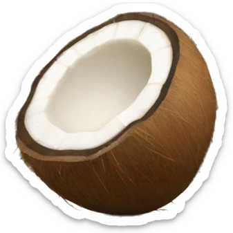 coconut sticker