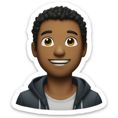 Boyfriend from Friday night funkin  sticker