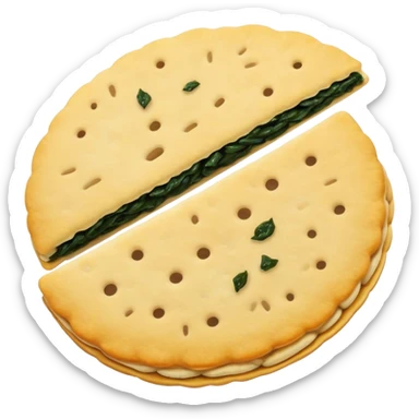 rice cracker senbei with seaweed sticker