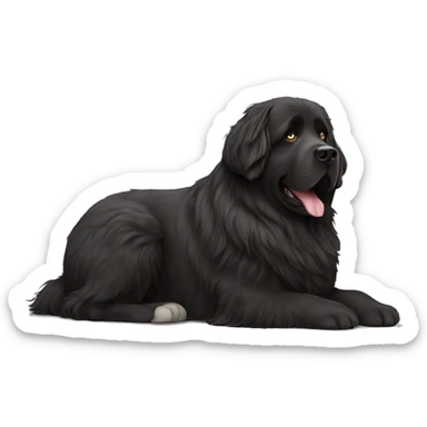 newfoundland dog sticker