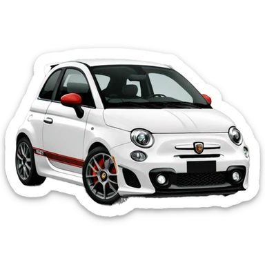 Abarth 695 sticker