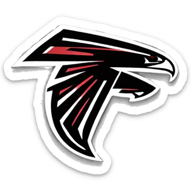 Atlanta Falcons Logo sticker