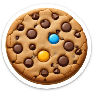 Chocolate chip cookie  sticker