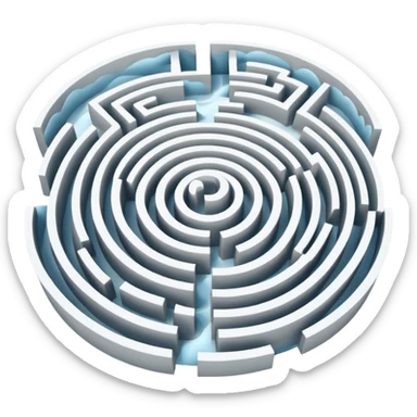 labirinto de nevoa sticker