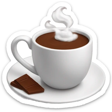 Chocolate caliente  sticker