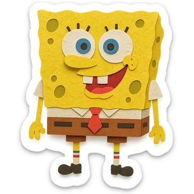 sponge bob sticker